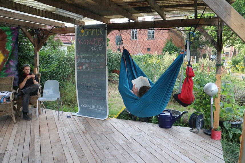 Sommerkonzert im Gemeinschaftsgarten
