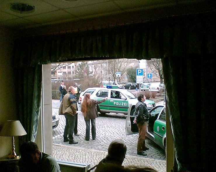 Polizeieinsatz am Dienstag