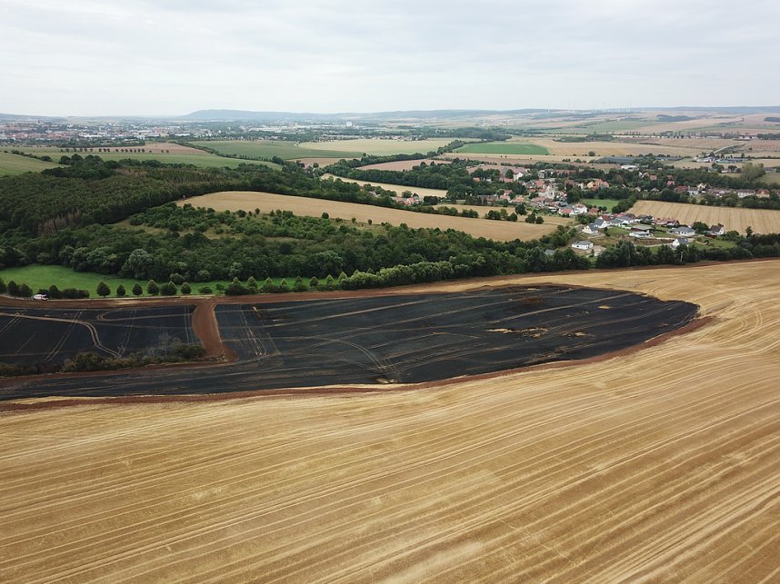 Feldbrand bei Hesserode