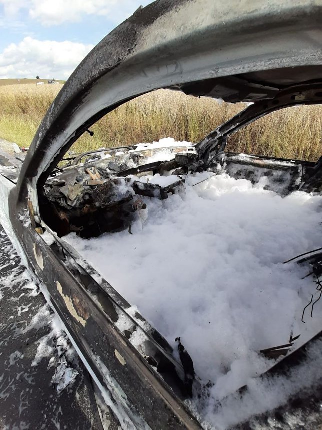 Komplett ausgebrannt