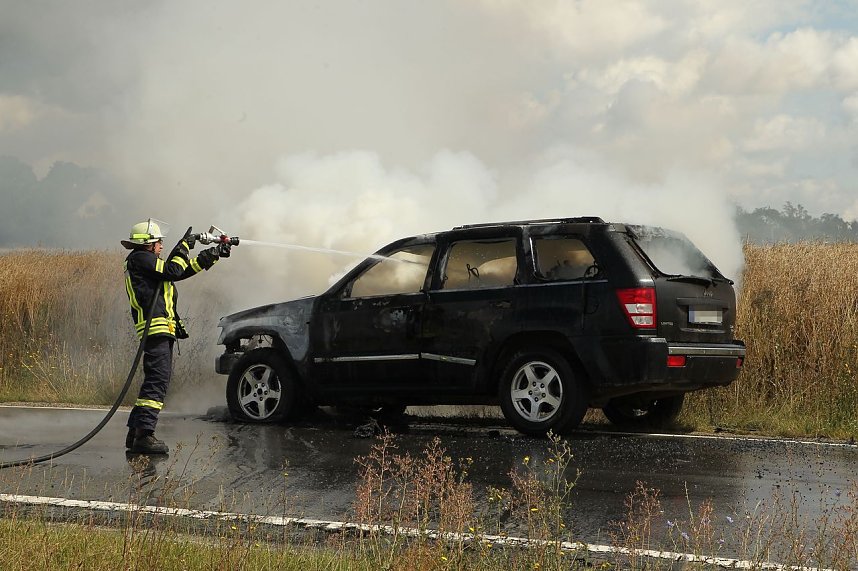 Komplett ausgebrannt