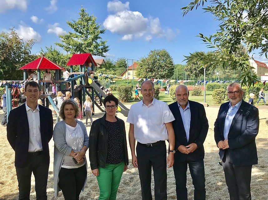 Neuer Spielplatz eingeweiht