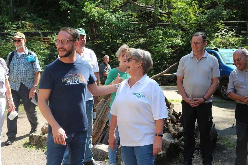Gregor Gysi und Bodo Ramelow waren heute zu Gast in Neustadt