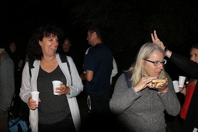 Ausgelassen gefeiert