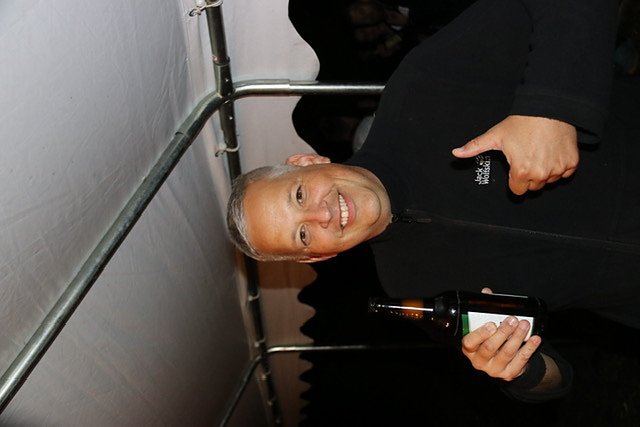 Ausgelassen gefeiert