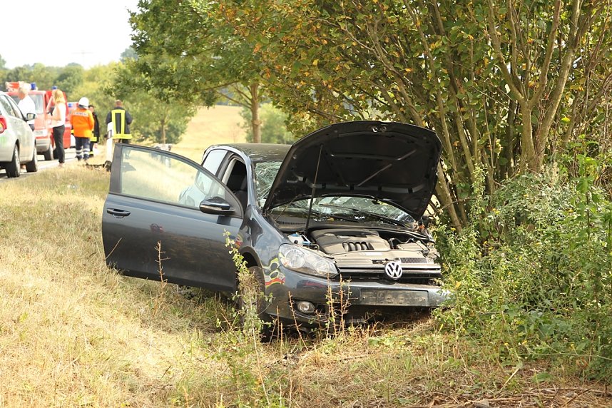 Schwerer Unfall auf der B 243