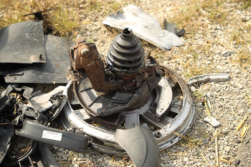 Schwerer Unfall auf der B 243