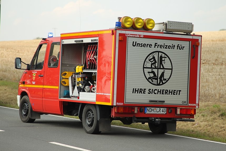 Schwerer Unfall auf der B 243