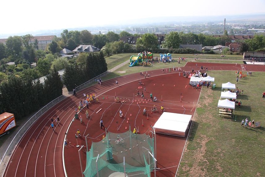 Schulanfangsaktionstag auf dem Hohekreuz-Sportplatz