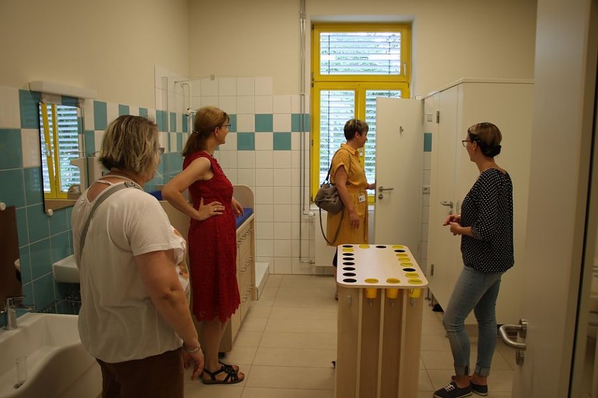 Im Kindergarten "Domino" soll ab n&auml;chster Woche wieder das Leben toben