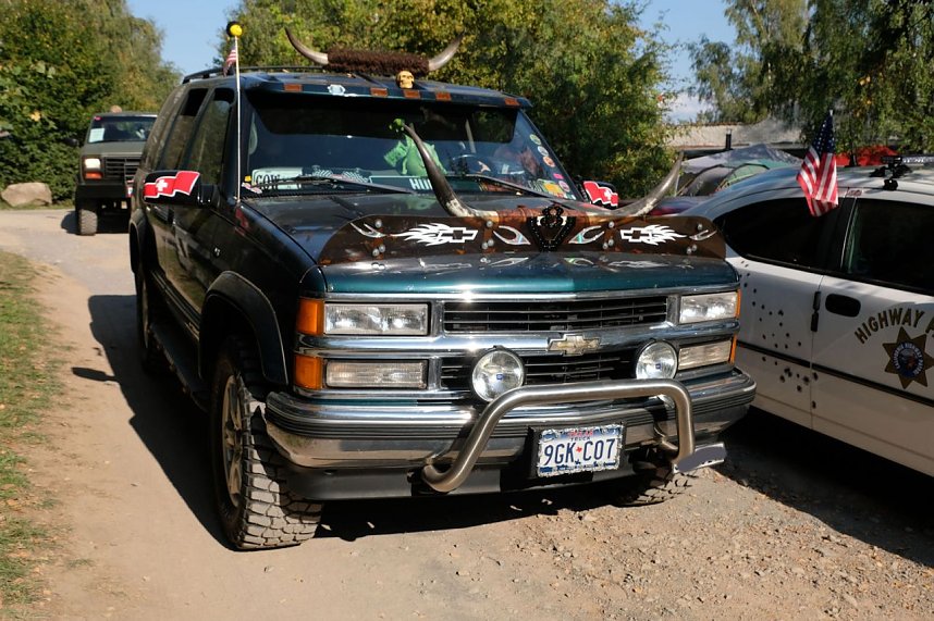 US-Cars in der Westernstadt