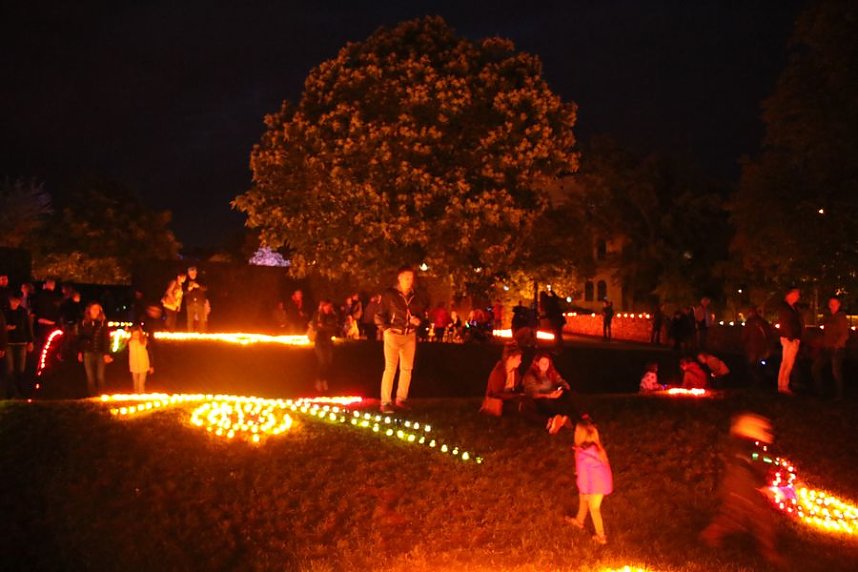 16. Lichterfest auf dem Petersberg