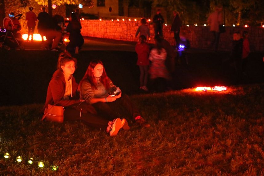 16. Lichterfest auf dem Petersberg