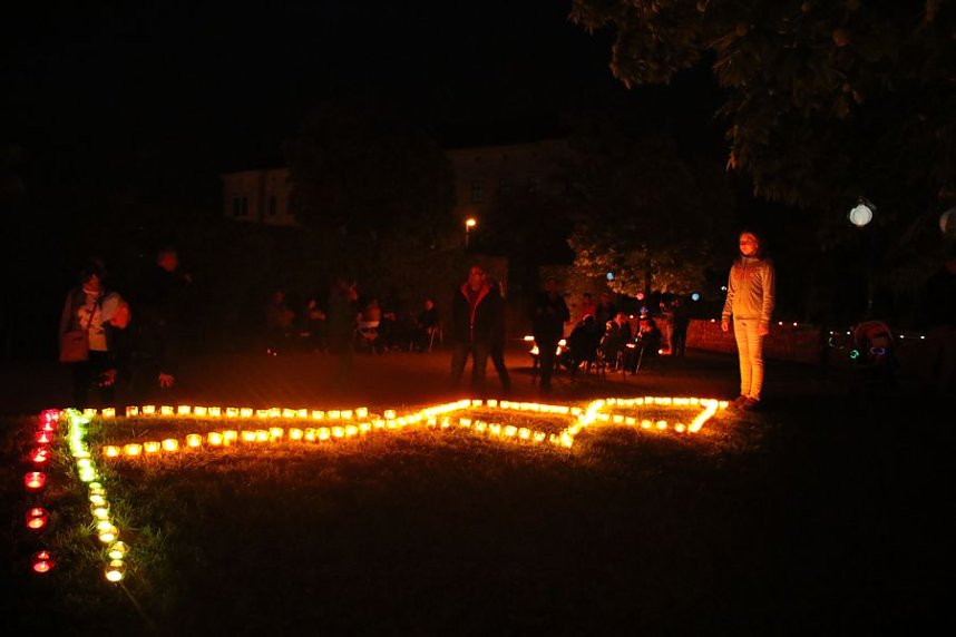 16. Lichterfest auf dem Petersberg