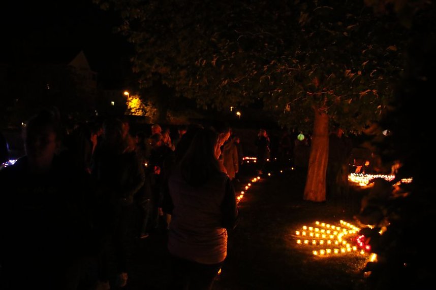 16. Lichterfest auf dem Petersberg