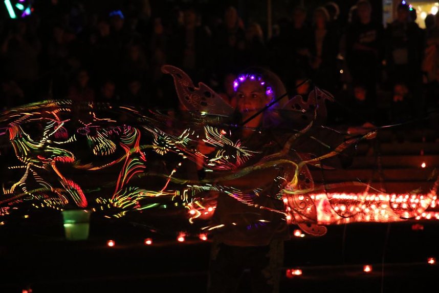 16. Lichterfest auf dem Petersberg