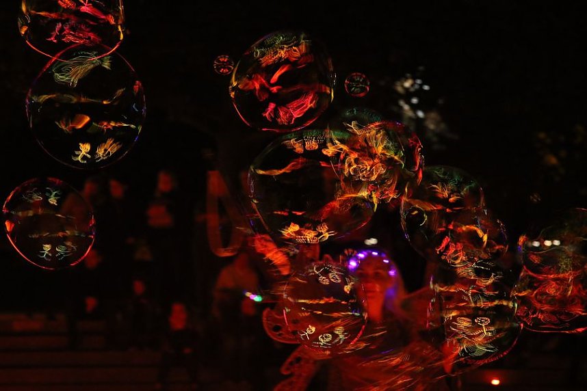 16. Lichterfest auf dem Petersberg