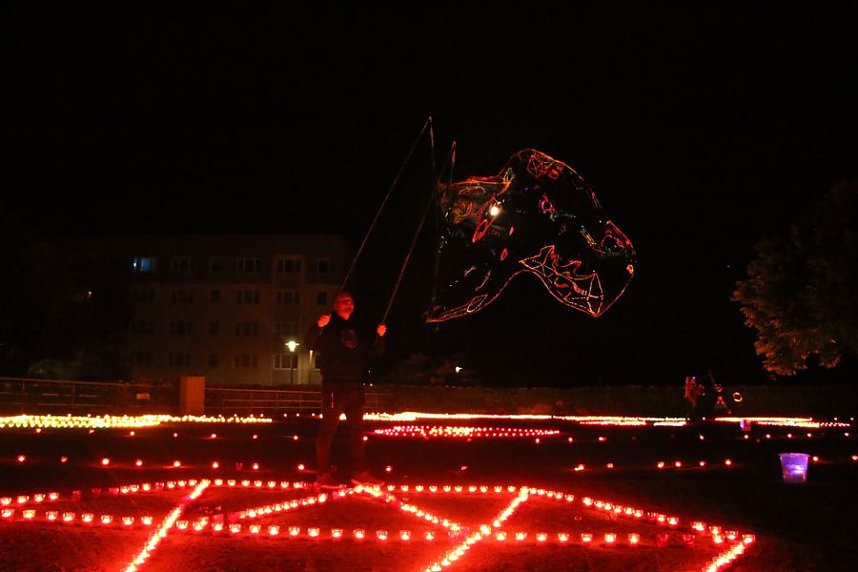16. Lichterfest auf dem Petersberg