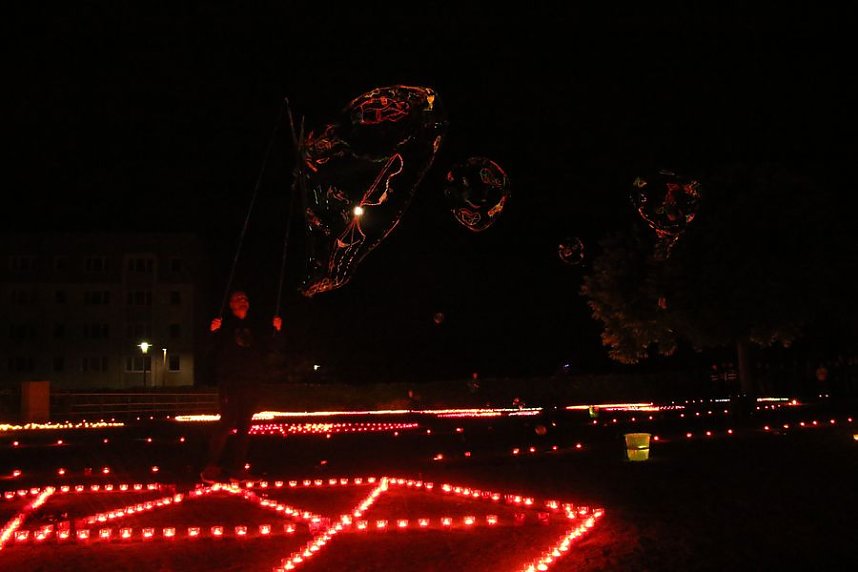 16. Lichterfest auf dem Petersberg