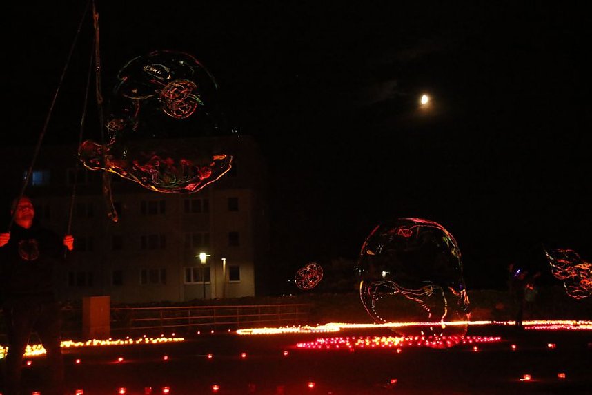 16. Lichterfest auf dem Petersberg