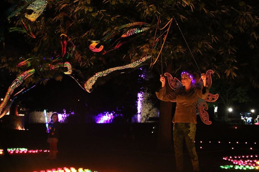 16. Lichterfest auf dem Petersberg