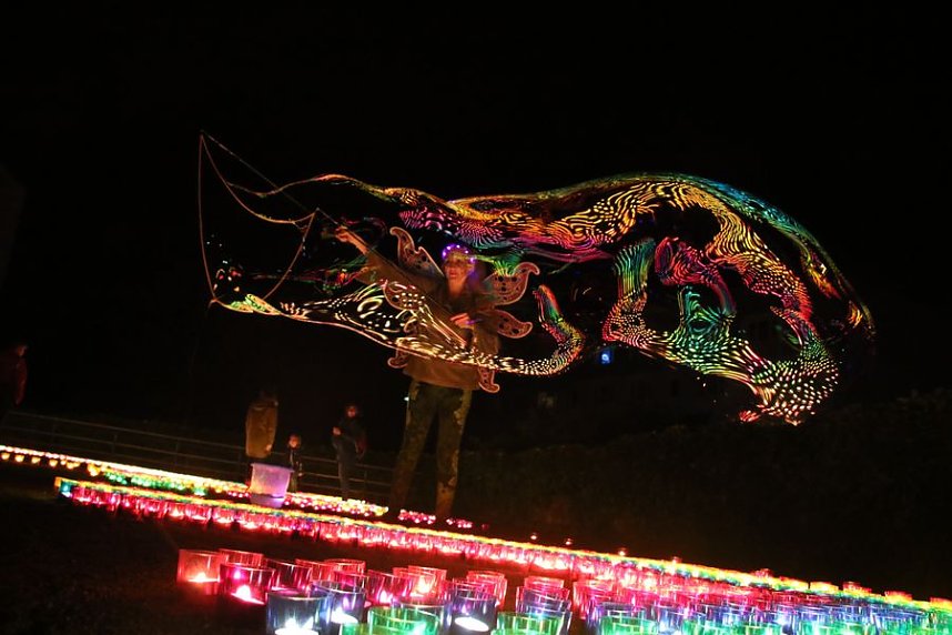 16. Lichterfest auf dem Petersberg