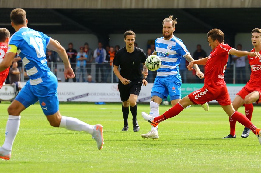 Wacker ringt Meuselwitz im Pokal nieder