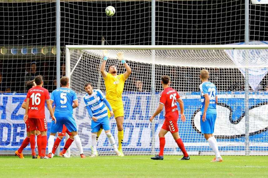 Wacker ringt Meuselwitz im Pokal nieder