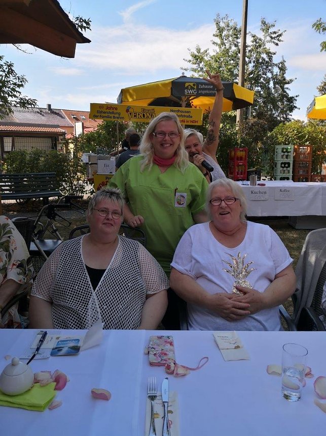 Nachbarschaftsfest am Zuckerweg. 