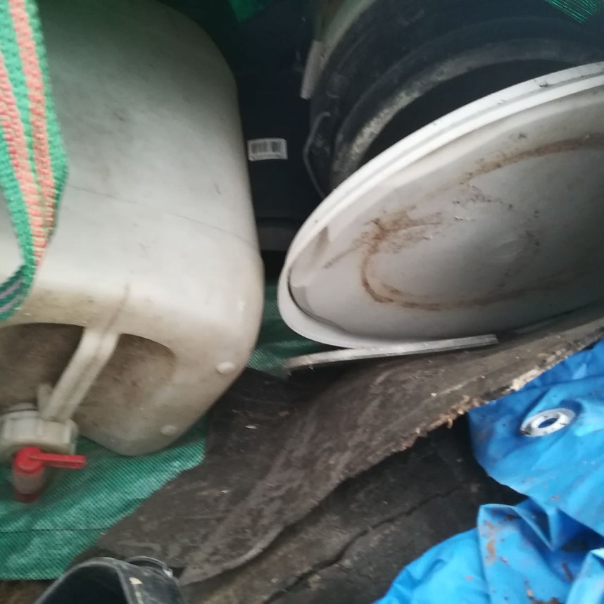 Entsorgter M&uuml;ll im Gumpeweg