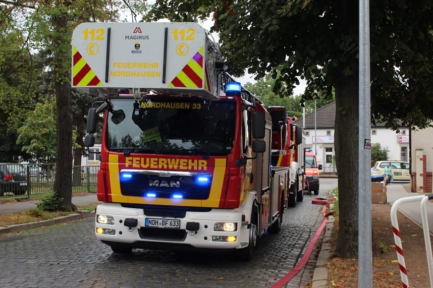 Einsatz in der Geseniusstra&szlig;e