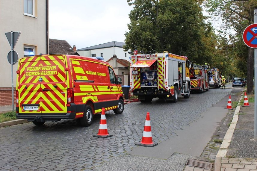Einsatz in der Geseniusstra&szlig;e