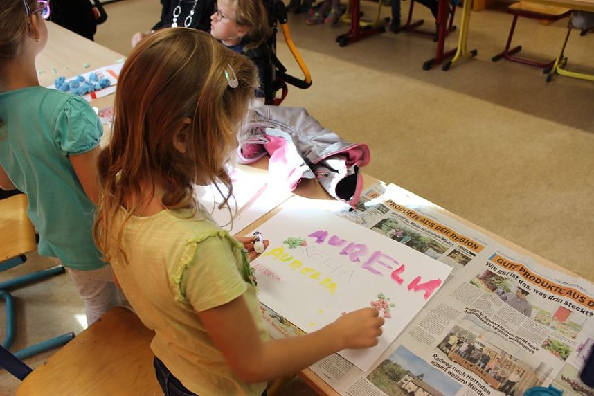 Schnuppertag an der evangelischen Grundschule