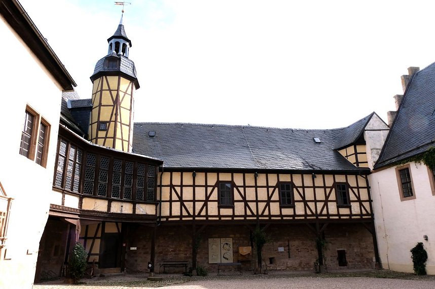 Peter Blei auf Burg Allstedt