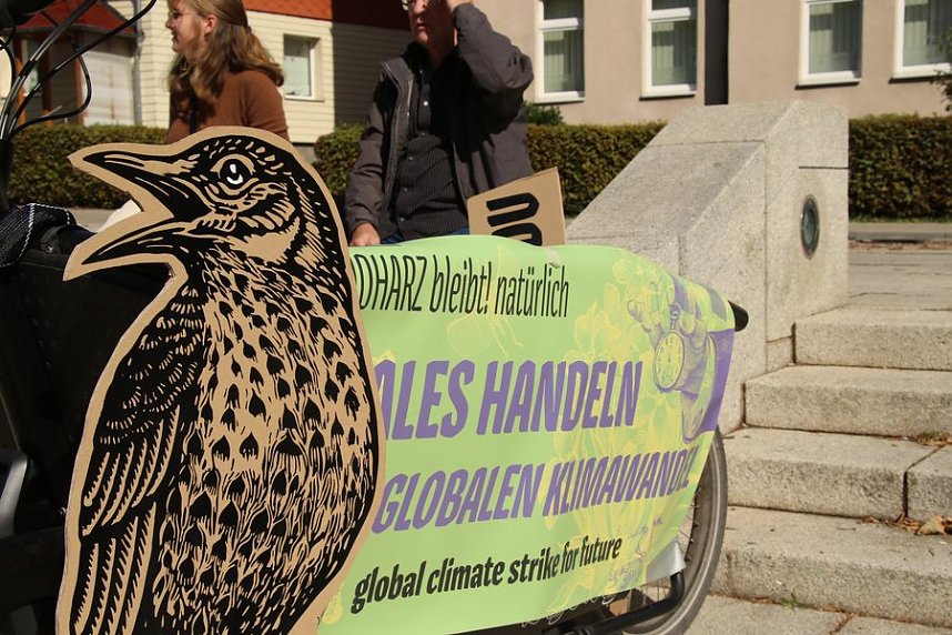 Fridays for Future Demonstration auf dem Theaterplatz