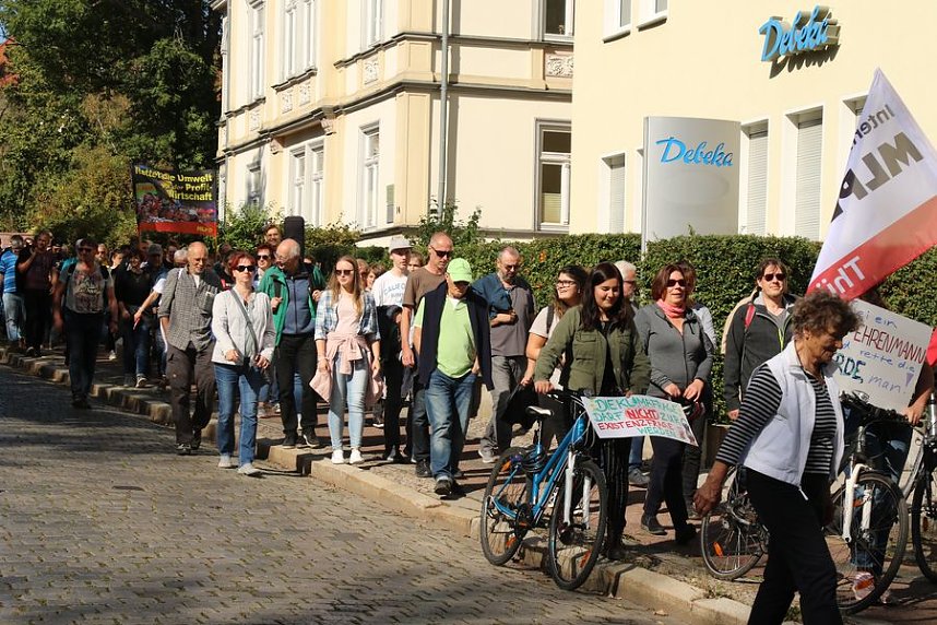 Fridays for Future Demonstration auf dem Theaterplatz