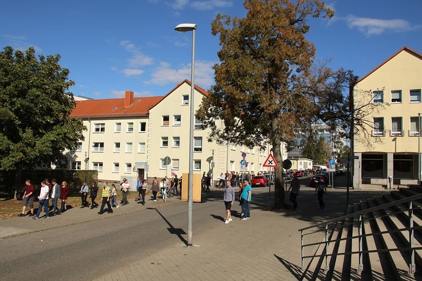 Fridays for Future Demonstration auf dem Theaterplatz