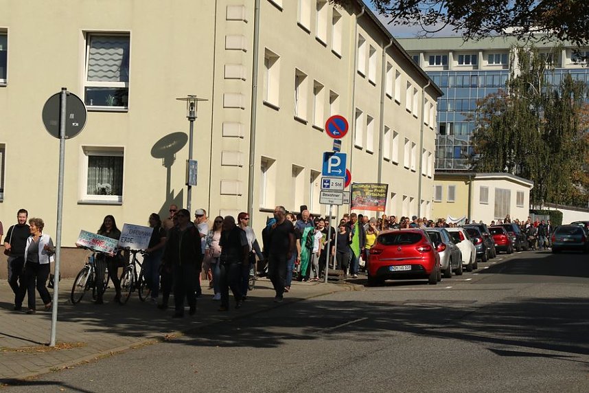 Fridays for Future Demonstration auf dem Theaterplatz