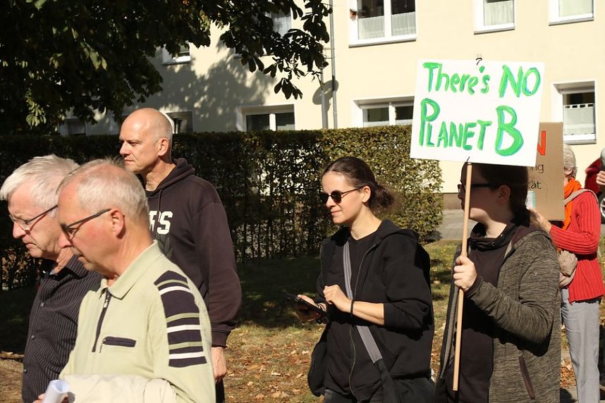 Fridays for Future Demonstration auf dem Theaterplatz