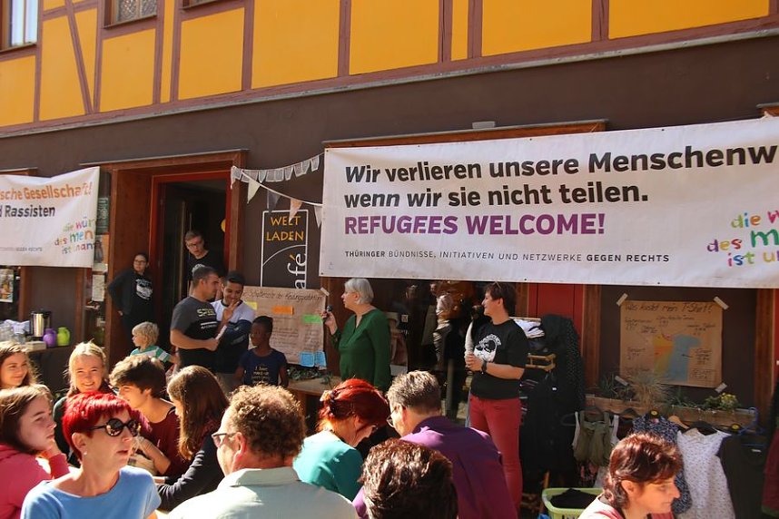 Essen der Kulturen in der Kurzen Meile