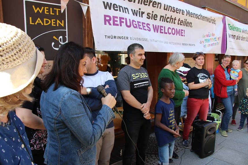 Essen der Kulturen in der Kurzen Meile