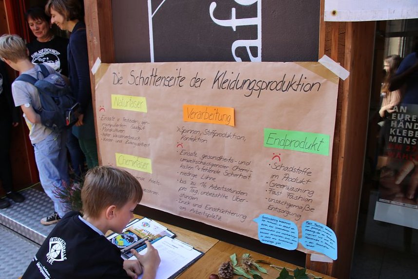 Essen der Kulturen in der Kurzen Meile