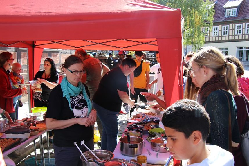 Essen der Kulturen in der Kurzen Meile