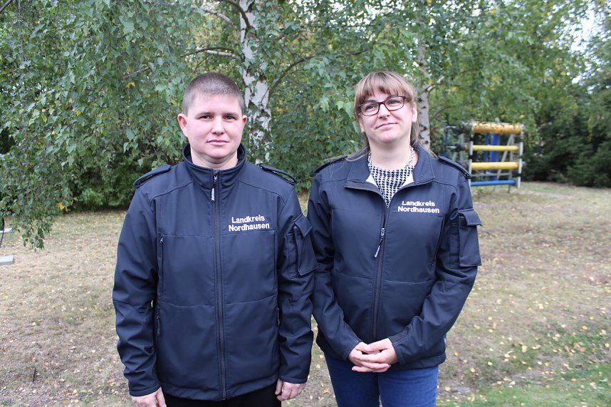 Drehleiter&uuml;bergabe Bleicherode