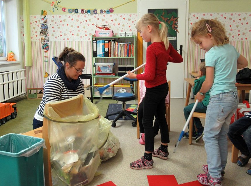 Abfallberatung im Kindergarten Hohensteiner Zwerge
