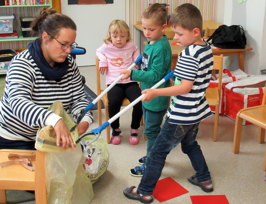 Abfallberatung im Kindergarten Hohensteiner Zwerge