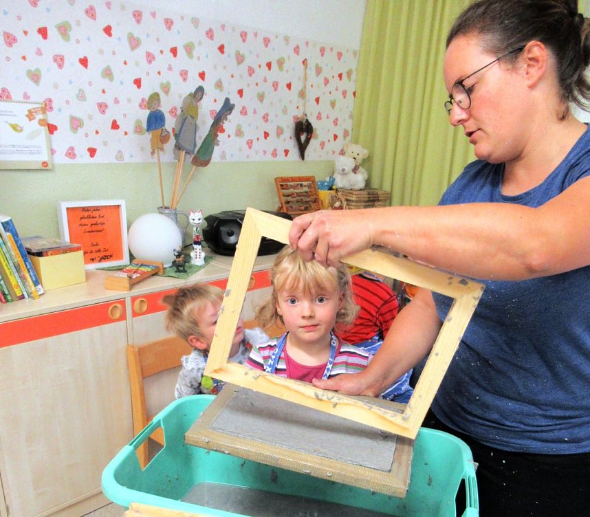 Abfallberatung im Kindergarten Hohensteiner Zwerge