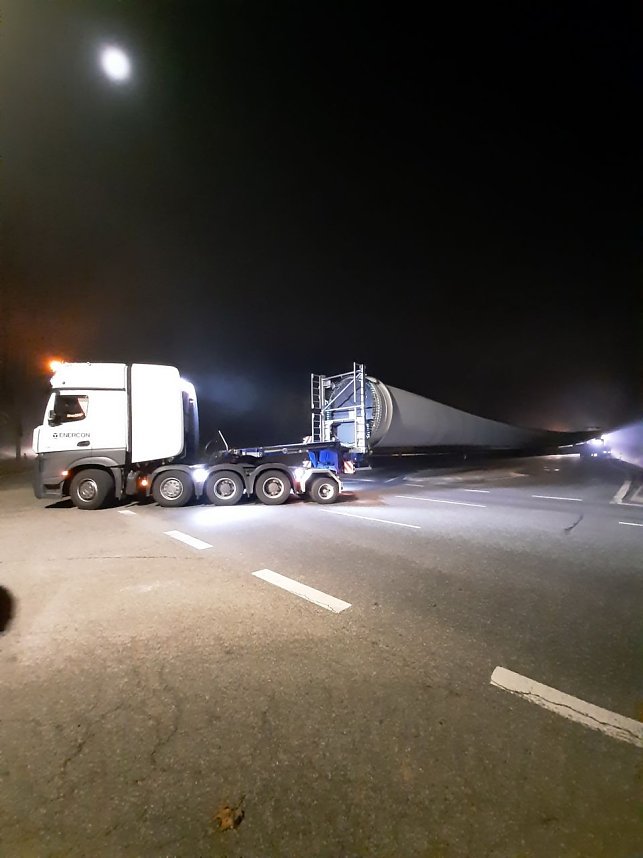 "Lange Dinger" unterwegs