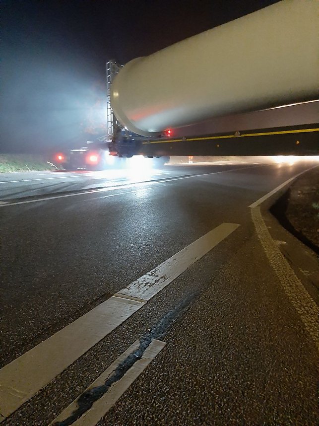 "Lange Dinger" unterwegs