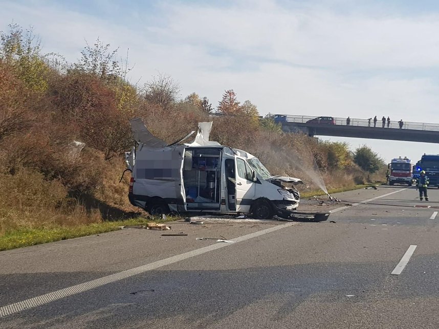 Explosionsgefahr auf der A 38
